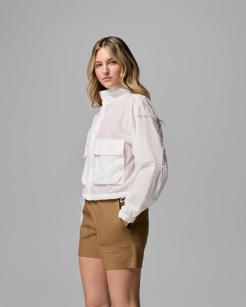 Paracutie Cropped Cargo Windbreaker