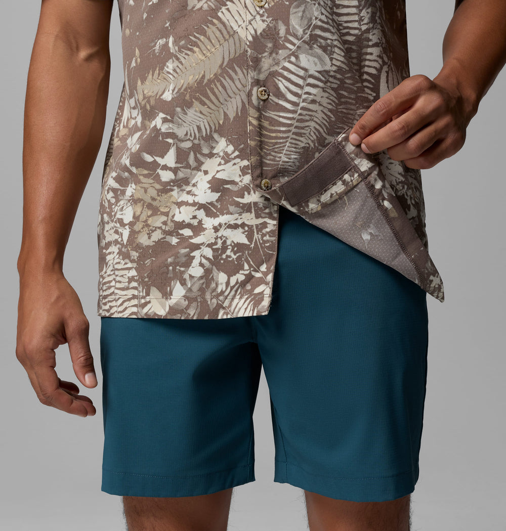Tech Trail Utility Printed Woven S/S