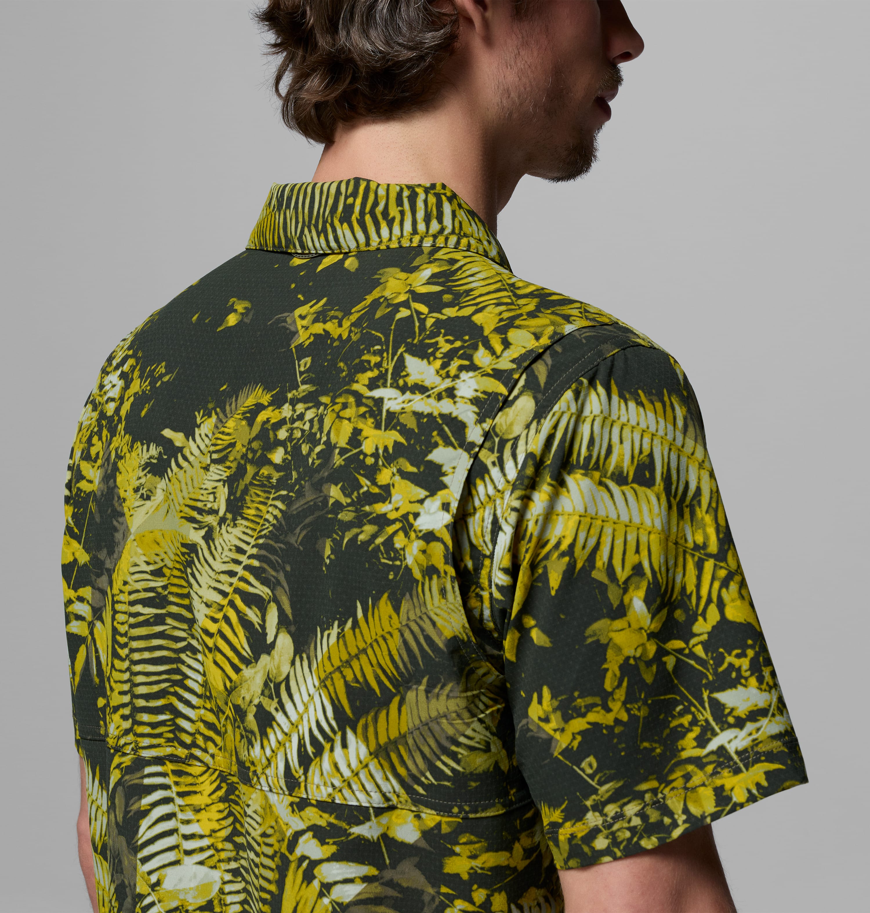 Tech Trail Utility Printed Woven S/S