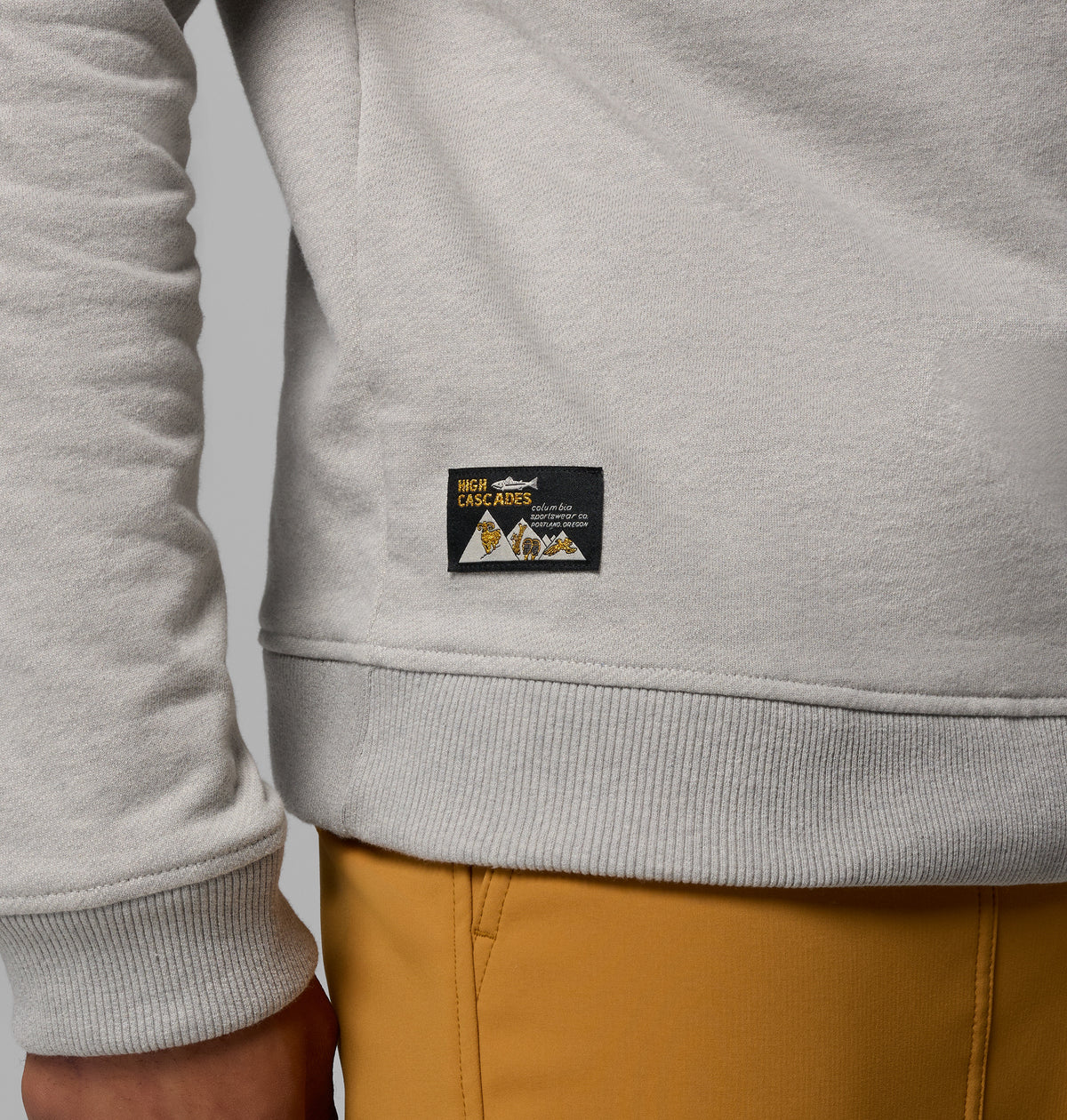 High Cascades Crop French Terry Long Sleeve Shirt
