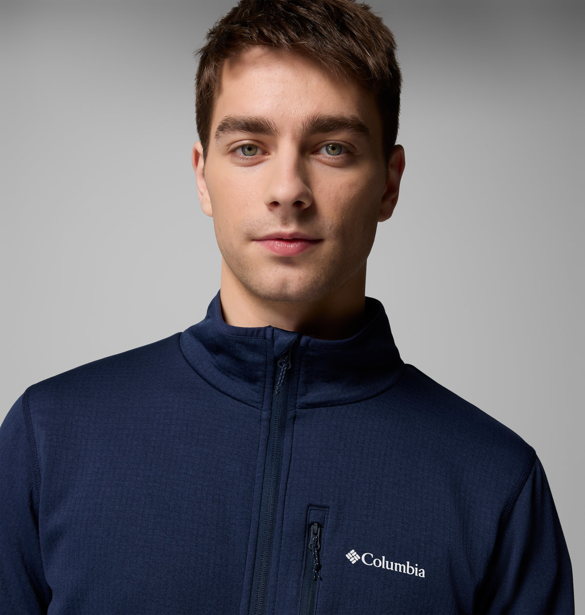 Essential Hike Grid Full Zip M