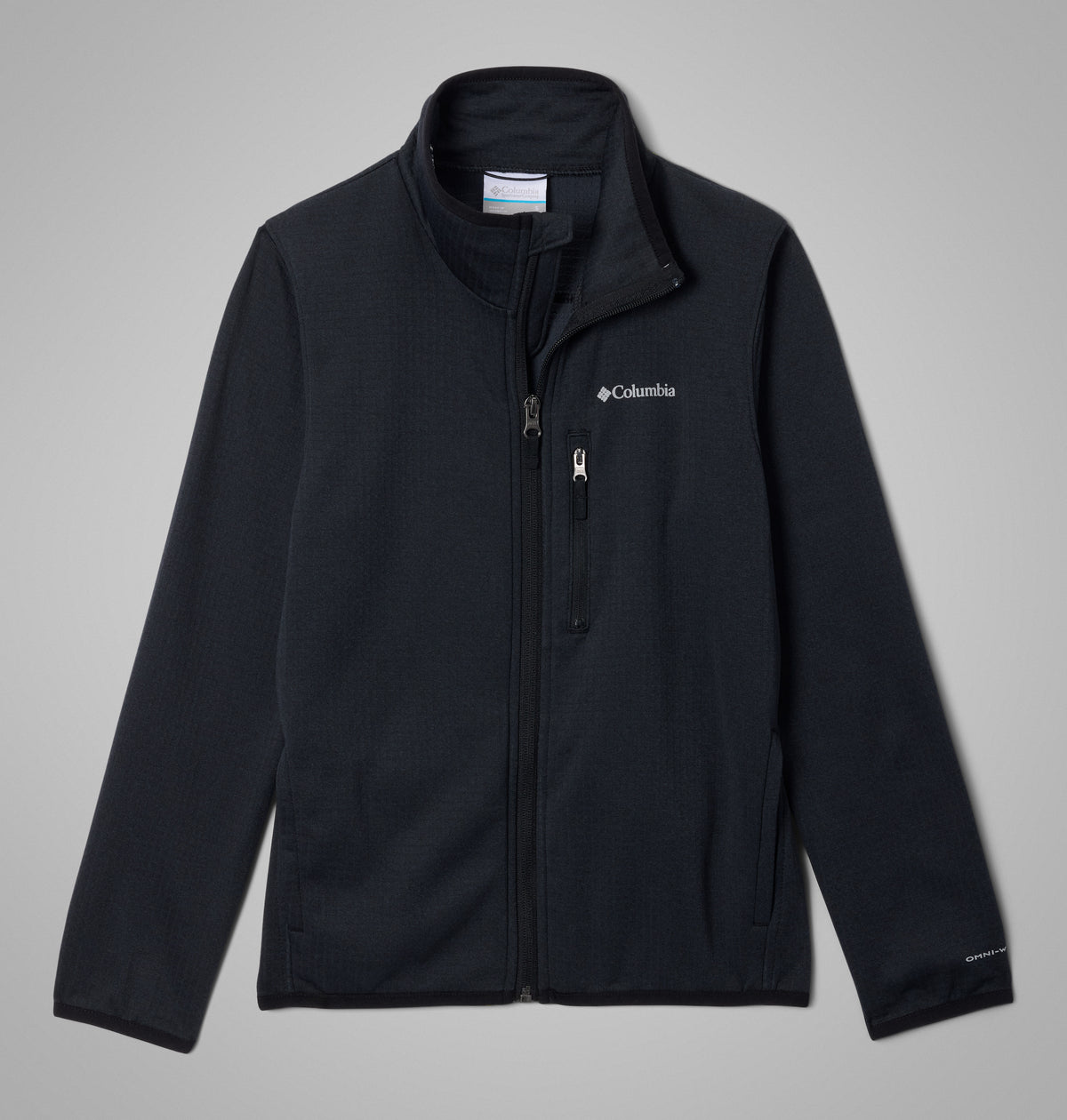 Essential Hike Grid Fleece Full Zip