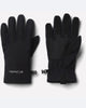 בתמונה נראים זוג כפפות Softshell מדגם M Ascender II של ColumbiaIL בצבע שחור, כאשר באחת מהן מוטבע הלוגו ובשנייה דפוס אחיזה בכף היד. לשתי הכפפות יש קליפסים ורצועות מתכווננות לפרק כף היד.