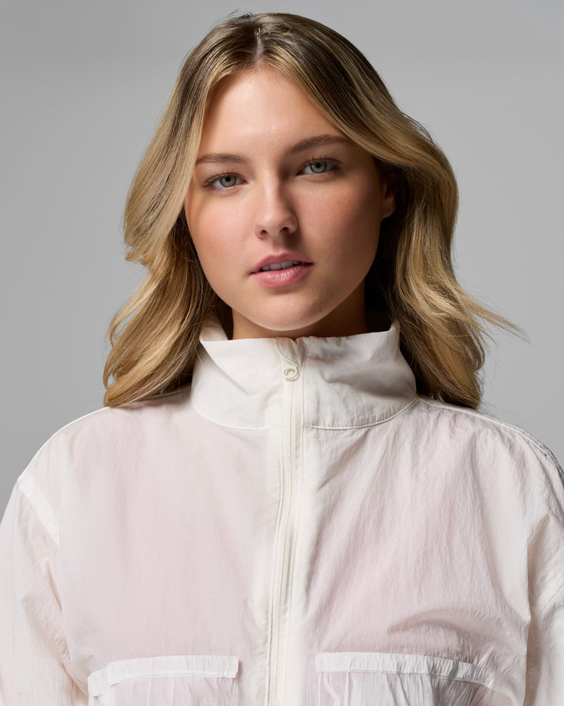 Paracutie Cropped Cargo Windbreaker