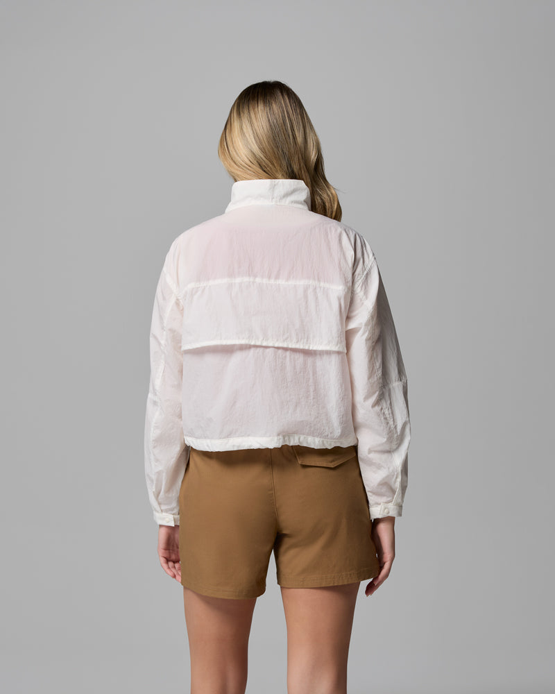 Paracutie Cropped Cargo Windbreaker