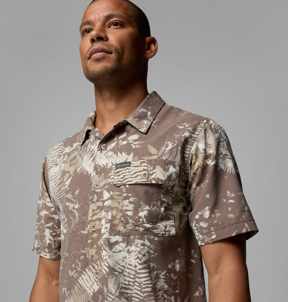 Tech Trail Utility Printed Woven S/S