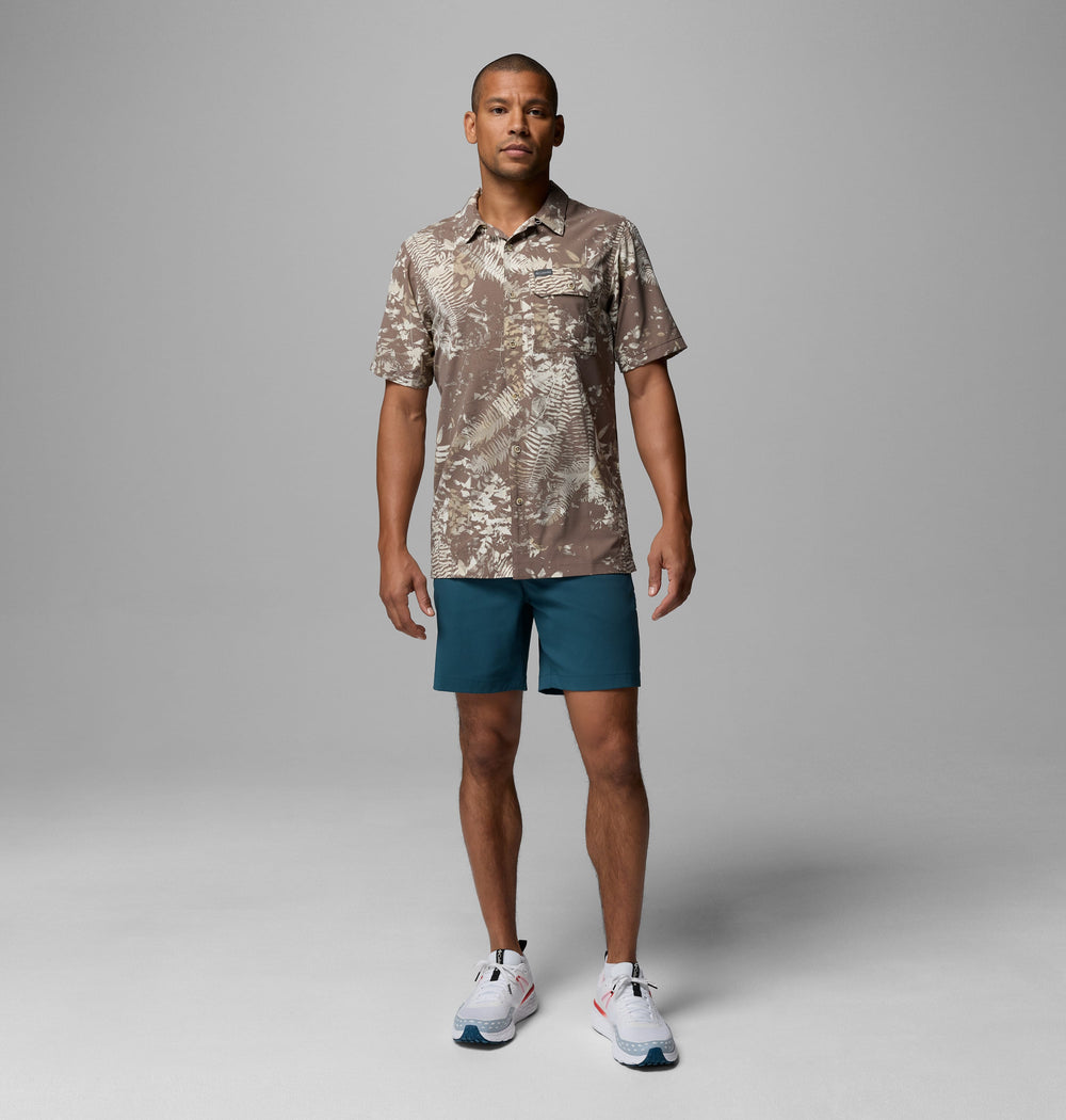 Tech Trail Utility Printed Woven S/S
