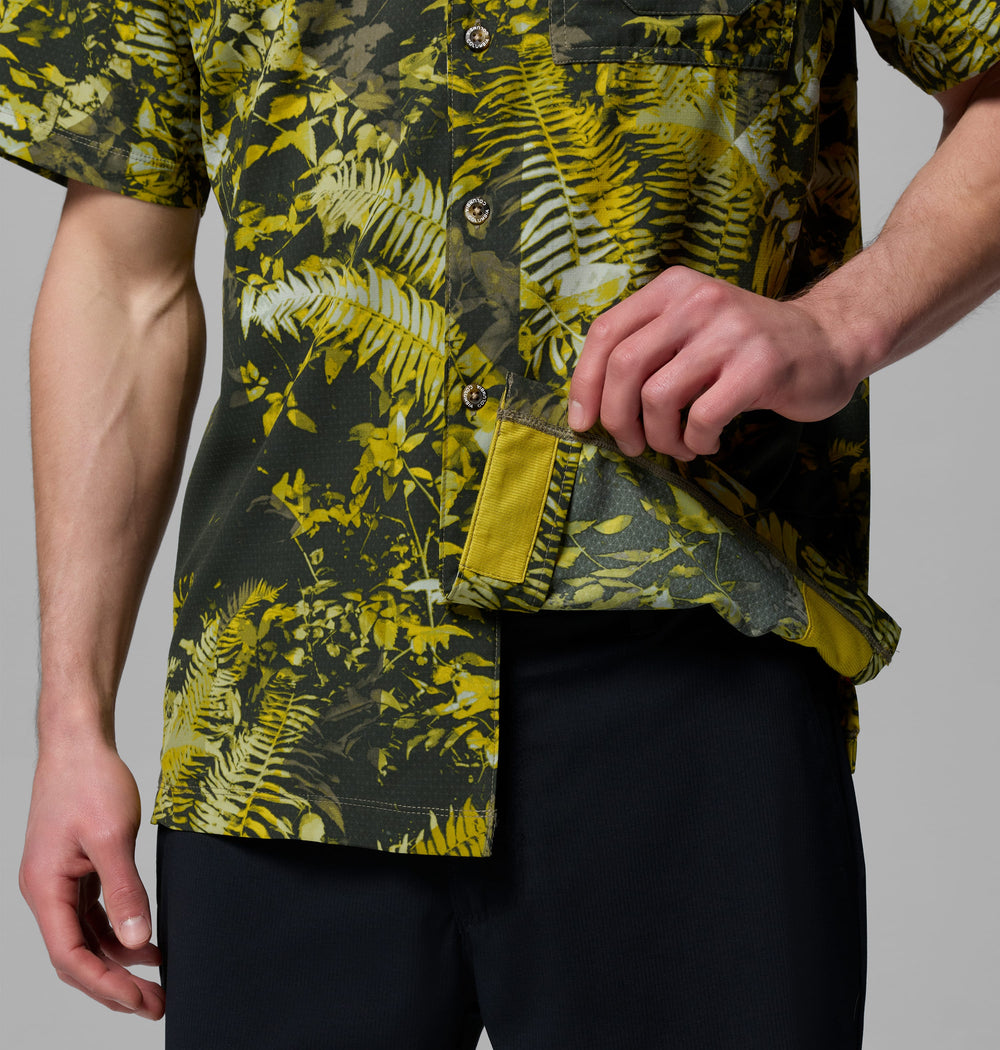 Tech Trail Utility Printed Woven S/S