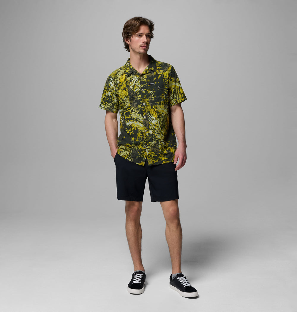 Tech Trail Utility Printed Woven S/S
