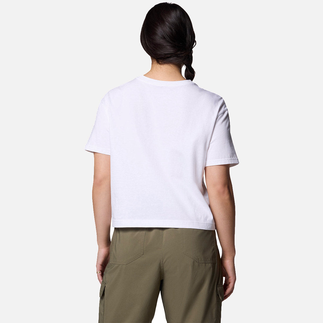 Graphic Relaxed Crop Short Sleeve Shirt