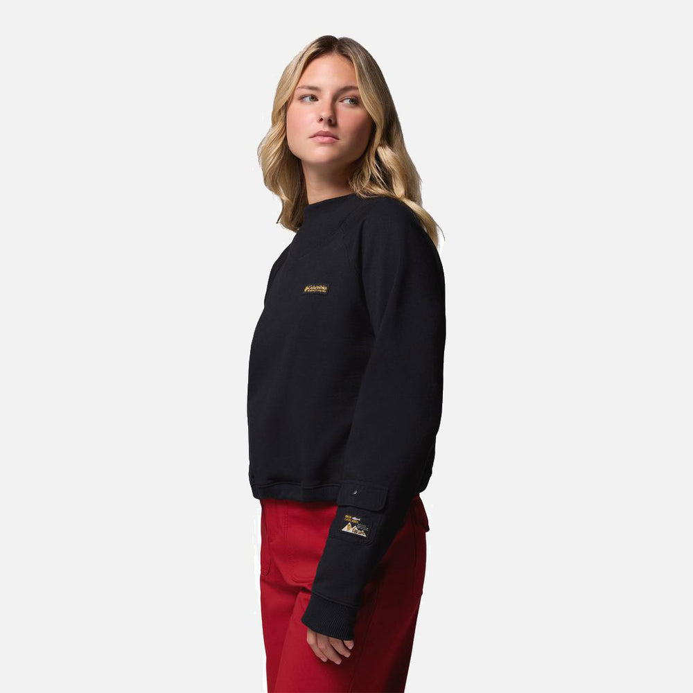 High Cascades Crop French Terry Long Sleeve Shirt