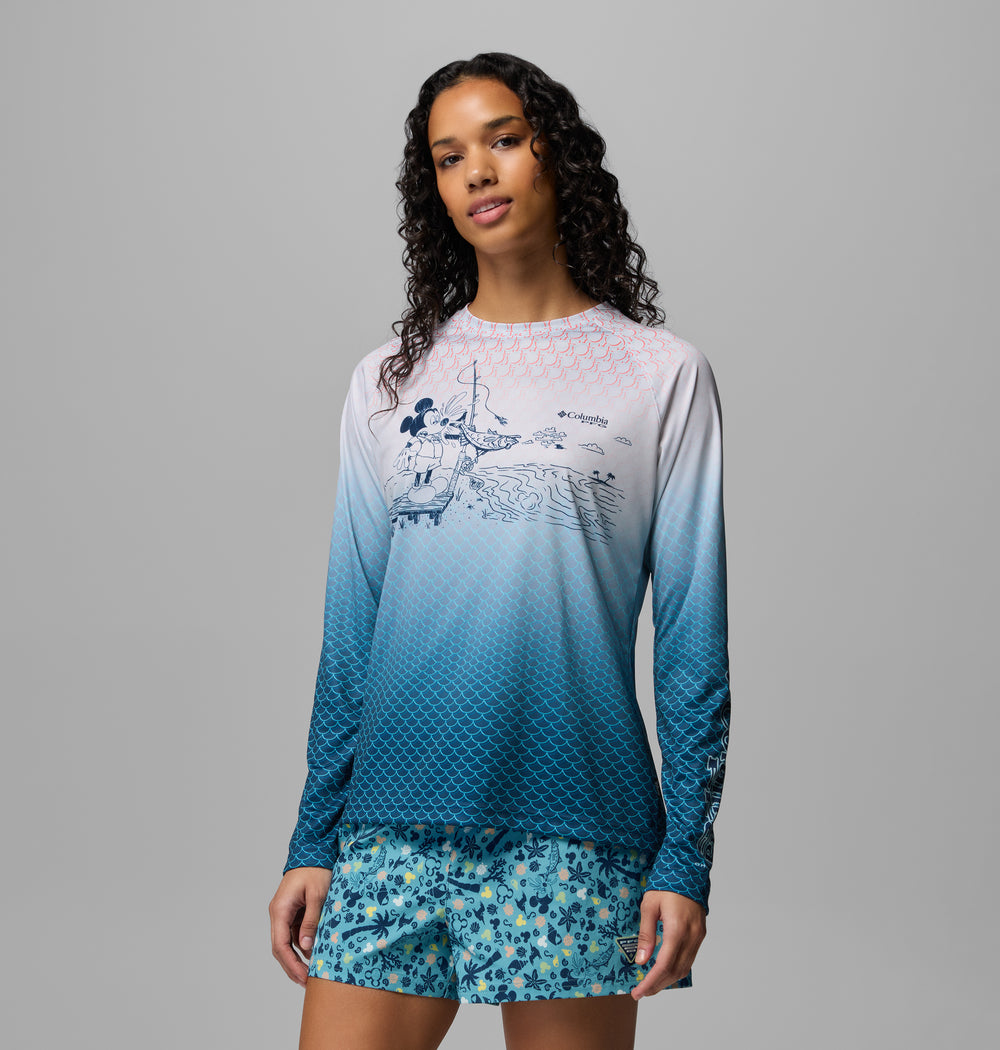W PFG Disney Tidal Long Sleeve Shirt