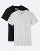 Cotton Stretch Crew Neck T 2-pk